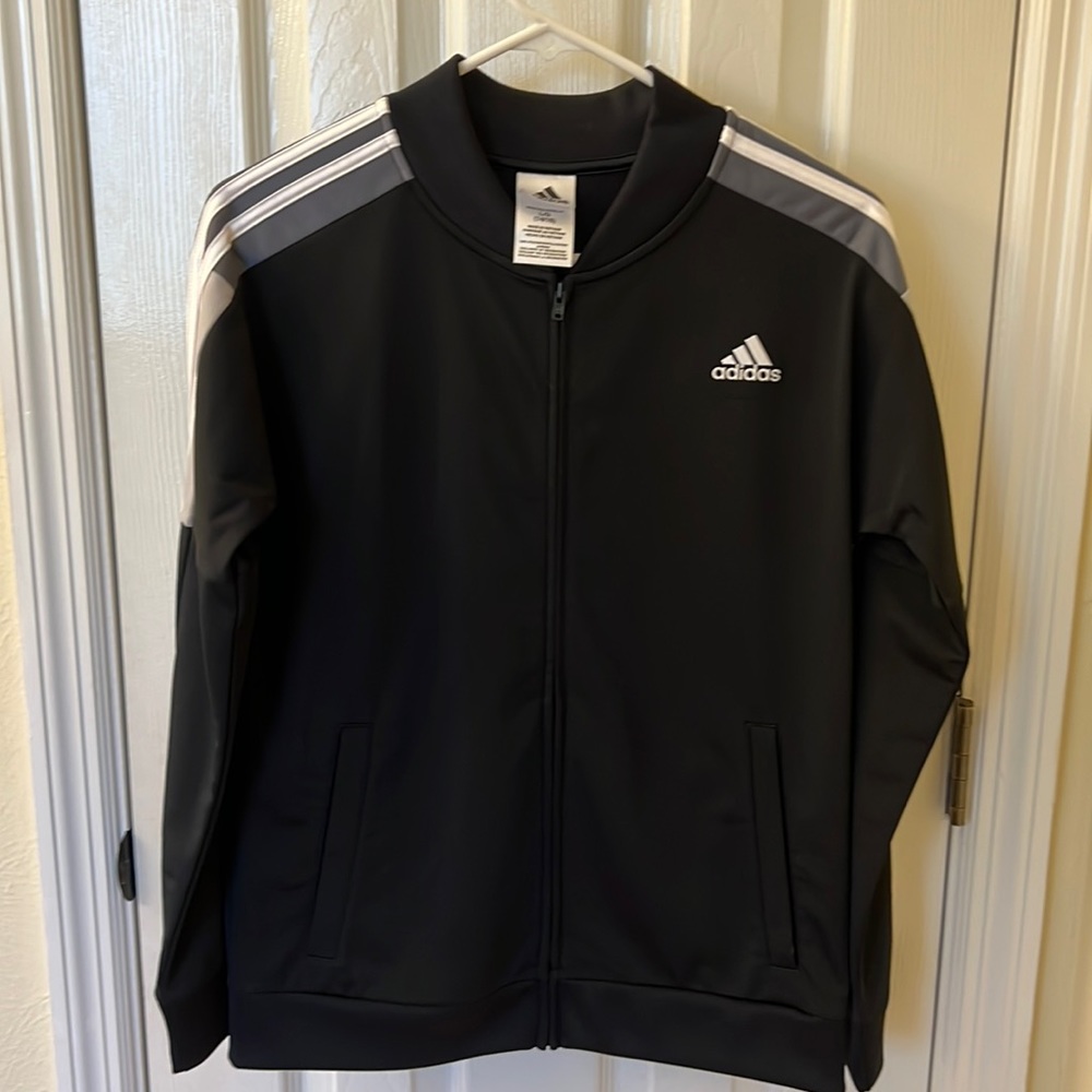 Boys Addidas zip up. Brand new never worn.